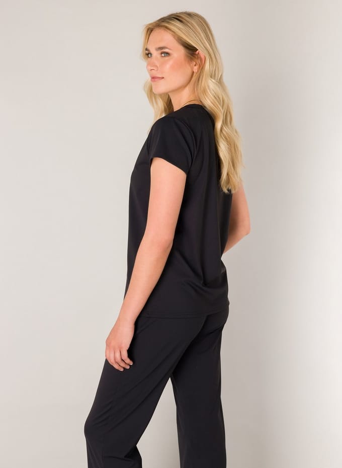 BASE LEVEL Tilly Tops - Black - maat 40