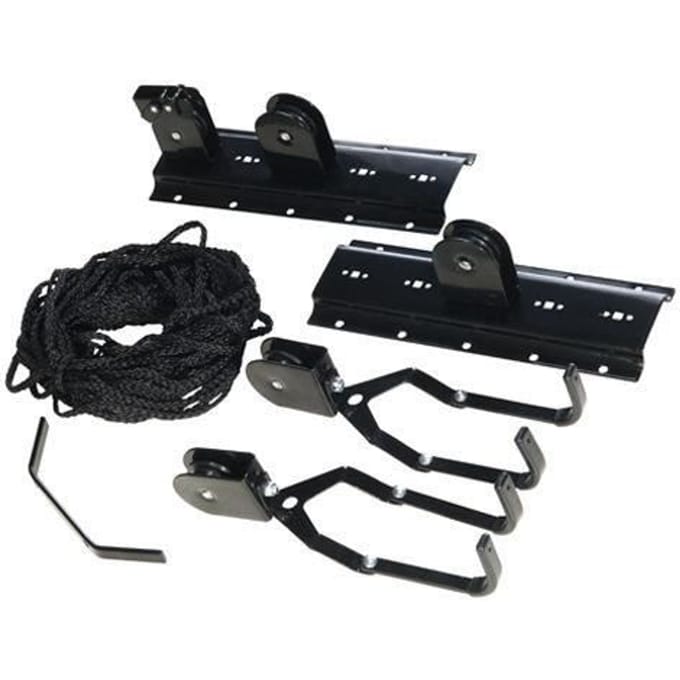 Support pour vélo plafond poulie