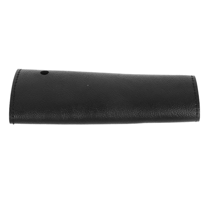 Hoorn Handbeschermer Leer Antislip Beschermer Handvat Wrap Handkussen Cover Instrument Accessoire zwart