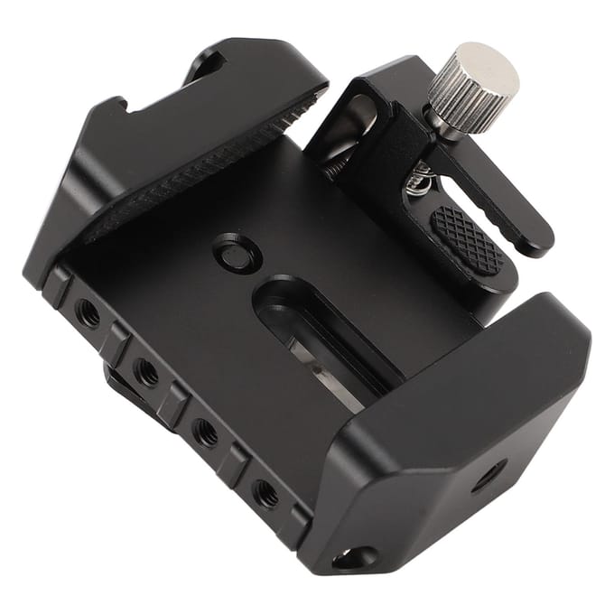 SSD Montagebeugel Aluminiumlegering Universele Solid State Drives Houder Clip met Cold Shoe 14in black