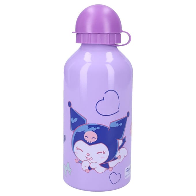 Kuromi Really Refreshing - Schoolbeker en Drinkfles - 500ml - Aluminium - Paars
