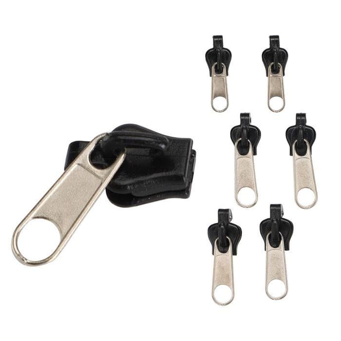 Ritsreparatieset - Fixeerder - 6 stuks - Universeel - Metaal - Zwart