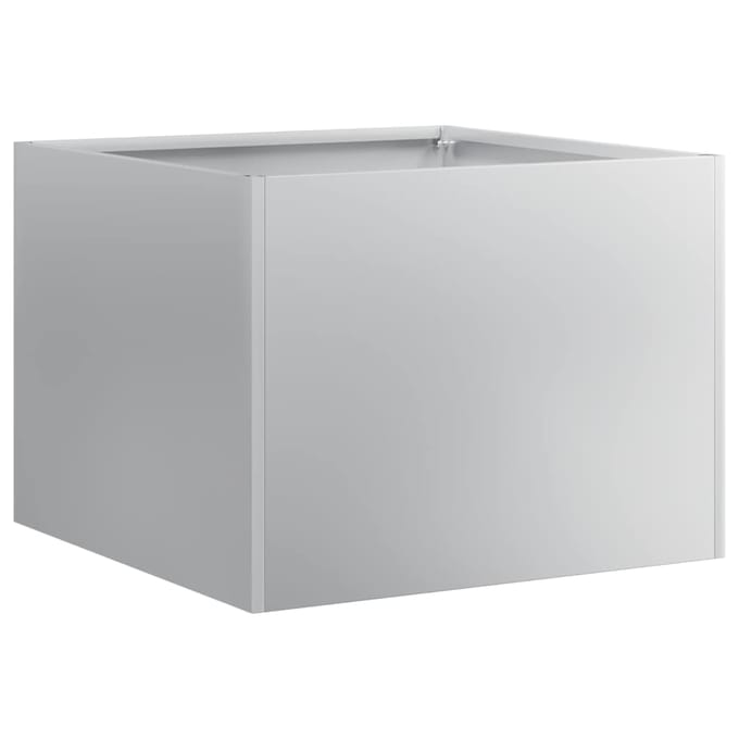 vidaXL - Plantenbak - 40x40x30 - cm - gegalvaniseerd - staal