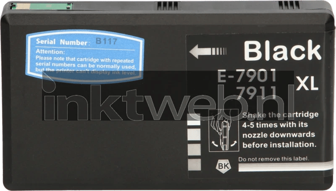 Huismerk Epson 79XL zwart (Huismerk (compatible))