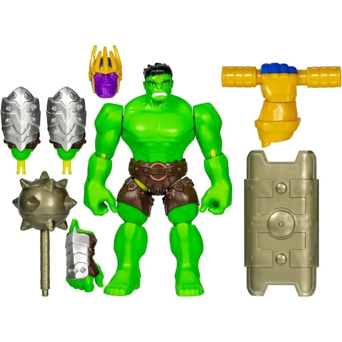 Hasbro Avengers actiefiguur Mixmashers Hulk deluxe 12 cm speelgoed.