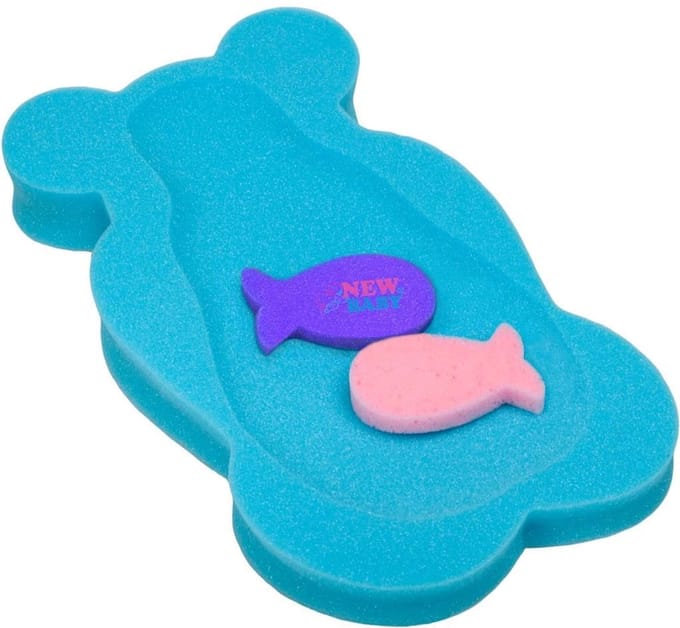 New Baby BASIC schuimmatje 58cm blauw - Badzitje baby