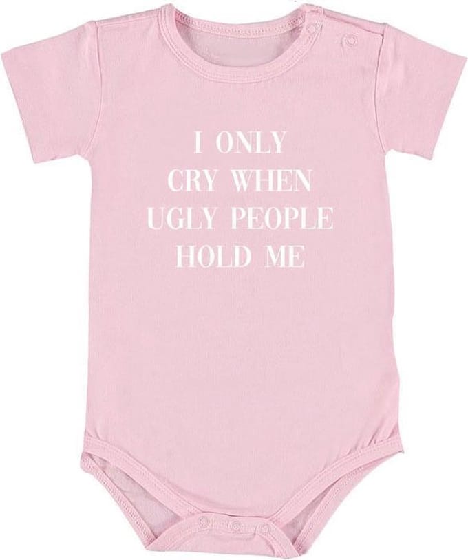 Baby Romper Grappig Kraamcadeau Geboorte Meisje