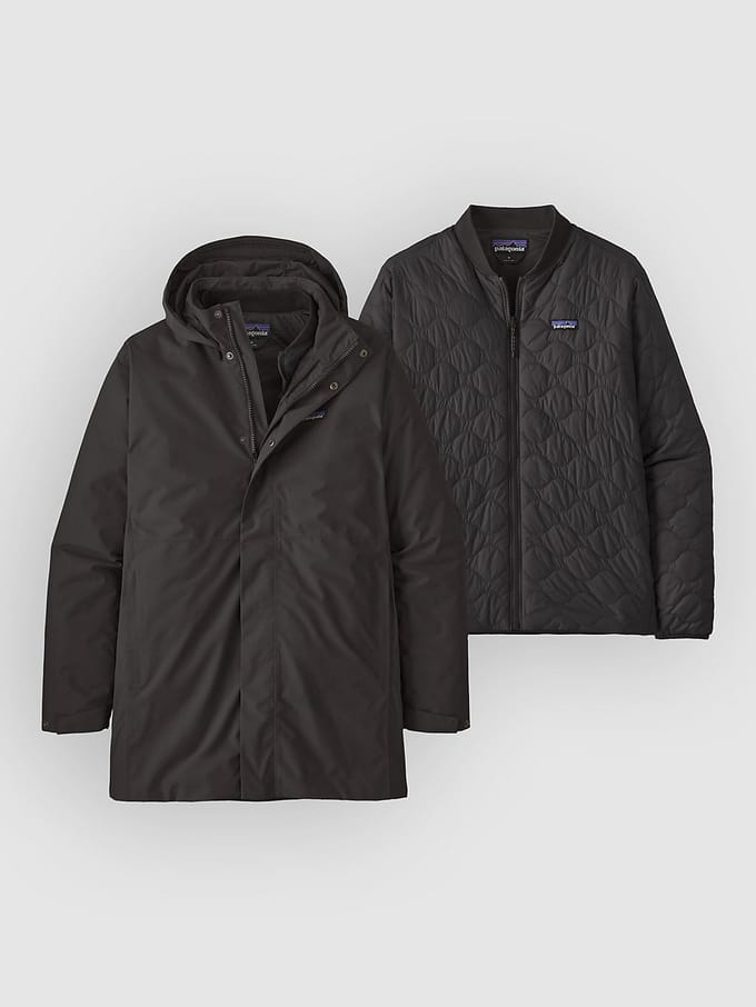 Patagonia Heyes Peak 3-In-1 Parka zwart