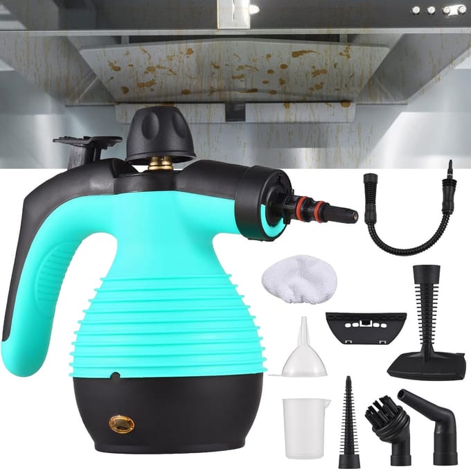1050W Handzame Stoomreiniger - Multifunctionele Stoomreiniger - Hogetemperatuur Stoomreinigingsmachine Onder Druk