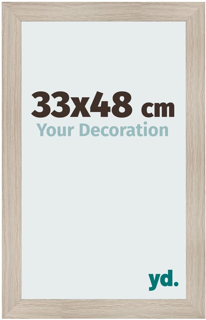 Your Decoration - Fotolijst 33x48 cm - MDF - Eiken Licht - Pisa