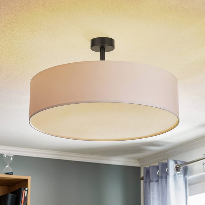 TK Lighting Vienna Plafondlamp 4xE27 Wit/Chroom - Stijlvol en Sfeervol