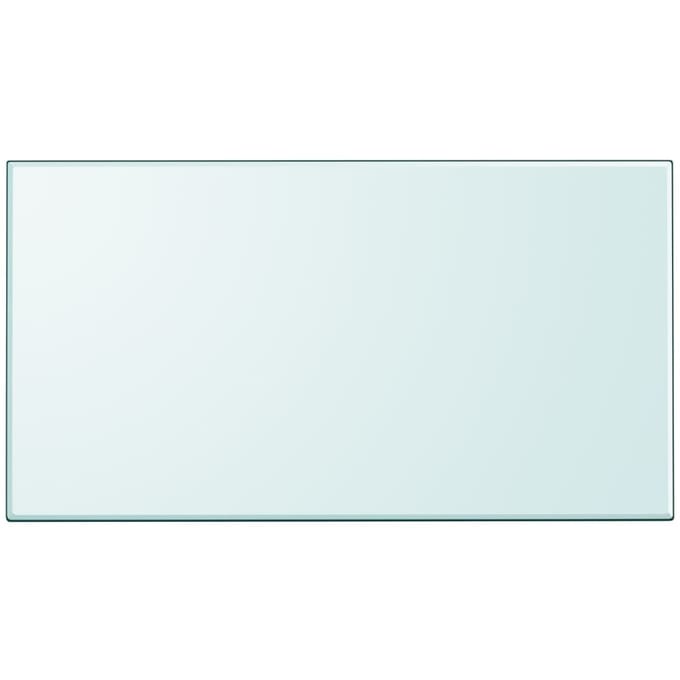 vidaXL - Tafelblad - van - gehard - glas - 1200x650 - mm - rechthoekig