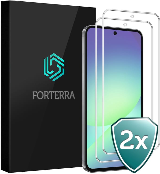 Screenprotector 2 Stuks - Geschikt voor Samsung Galaxy A56 - Extra Sterk - Beschermglas - Gehard Glas - Tempered Glass - Screen Protector