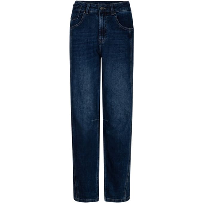 Red Button blauwe dames jeans   Regular waist   Stonewash wassing   Straight fit   5-Pocket zakken   Knoop- en ritssluiting   Regular waist Blauw