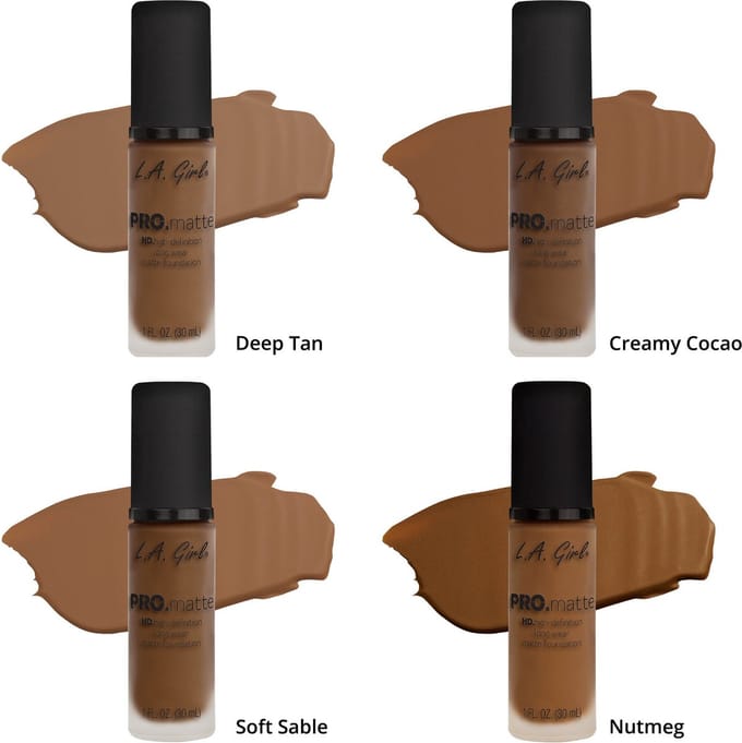 LA Girl - PRO Matte Foundation - Deep Tan