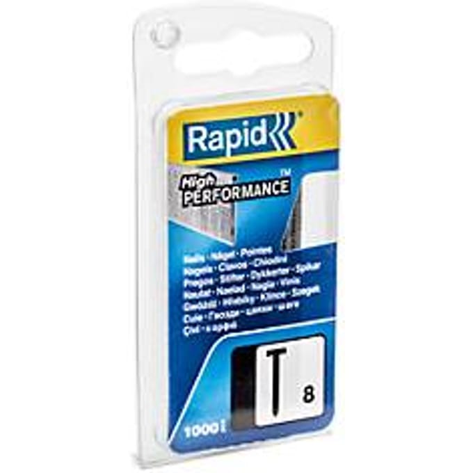 Rapid Nagels - No 8 - 15 mm - 1000 Stuks