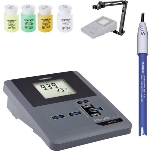 WTW inoLab® pH 7110 SET 2 pH- en redox-meter pH-waarde, Redox (ORP), Temperatuur