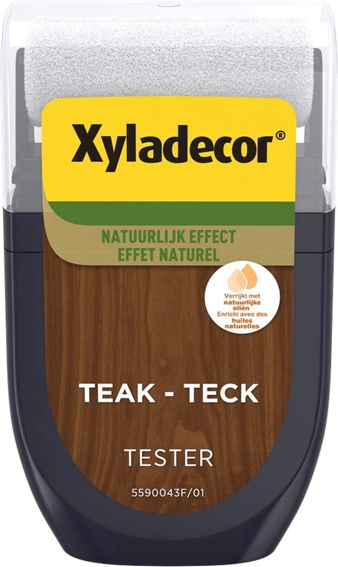 Xyladecor - Natuurlijk Effect Tester - Teak - 30 Ml