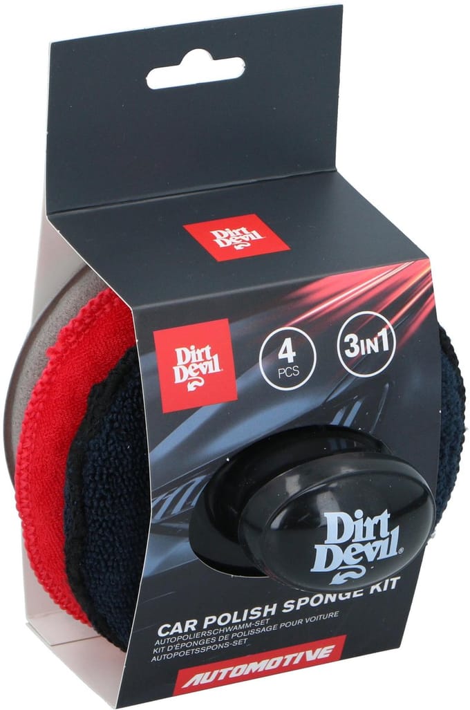 Dirt Devil - Auto poetspons - Reinigingsset - Autospons - 3 in 1