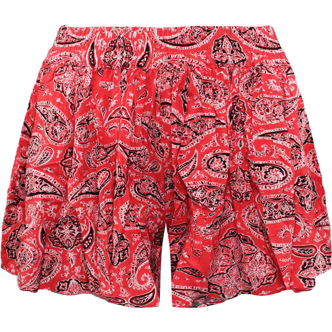 Vans Off The Wall Stretch Waist Freja Paisley Bittersweet Skort VVWYCQE