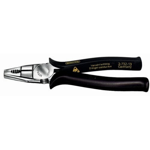 BERNSTEIN Tools for Electronics 3-732-13 ESD Combinatietang 165 mm