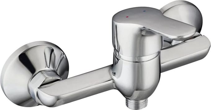 SCHÜTTE Vico Douchekraan - Mengkraan - 150 mm Hartafstand - Chroom