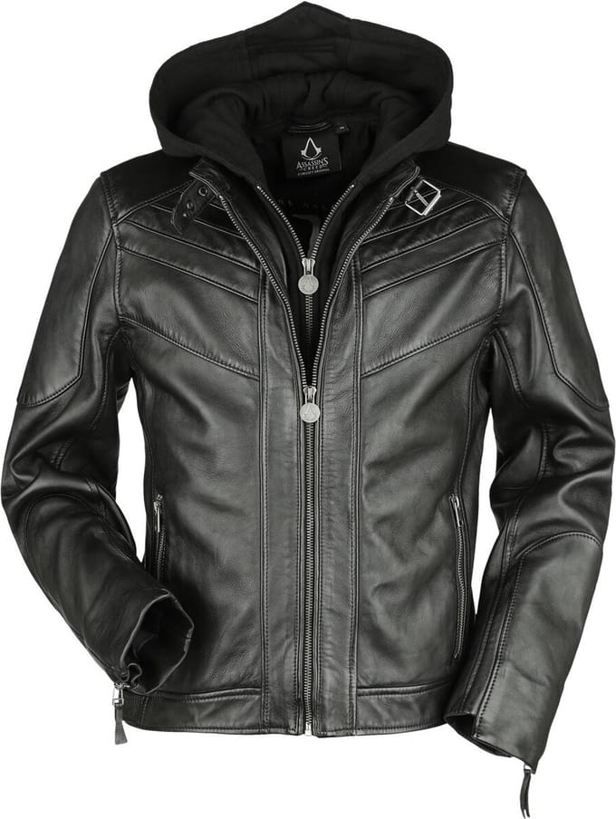 Assassin's Creed Legacy Heren Lederen jas - zwart - S