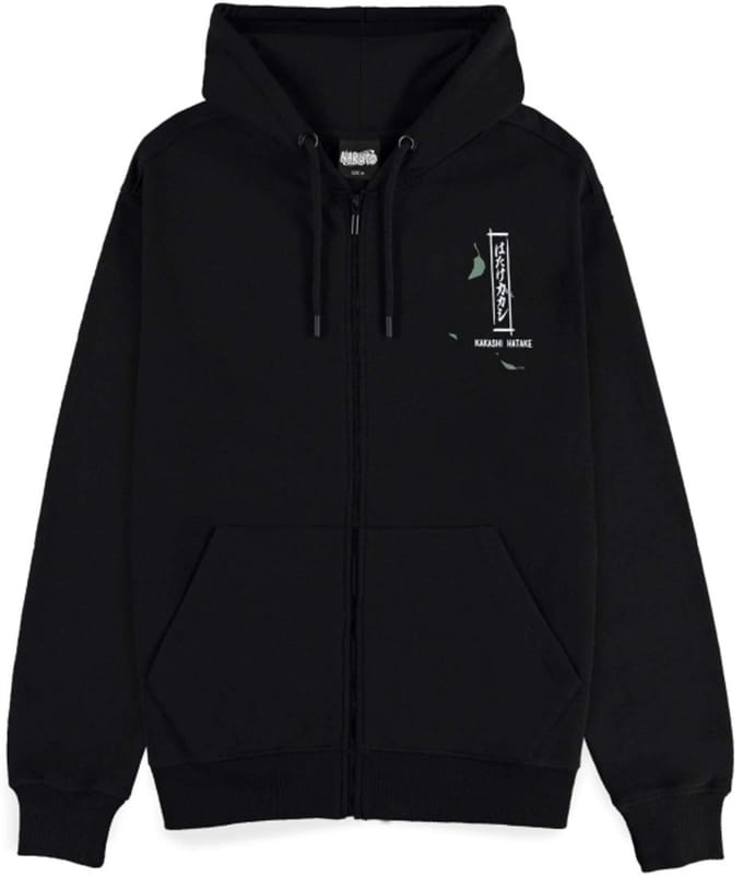 Naruto - Kakashi Vest met capuchon - M - Zwart