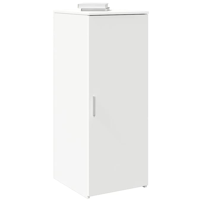 vidaXL - Opbergkast - wit - 40x45x103,5 - cm - bewerkt - hout