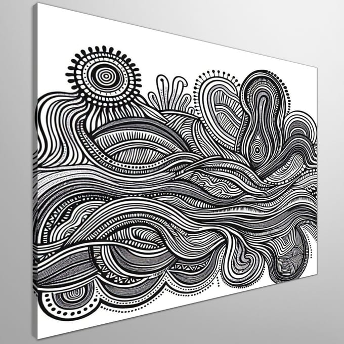 Kunstprint | Wanddecoratie | Canvas | 30 × 30 cm