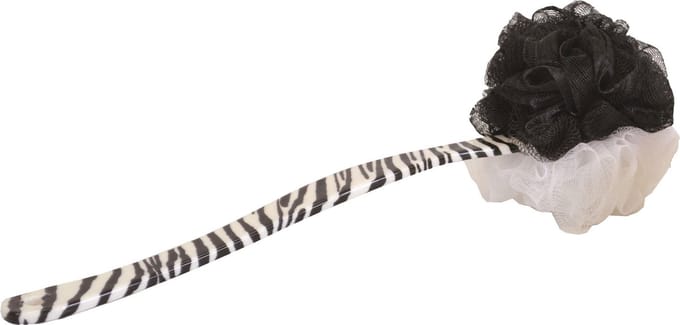 Gérard Brinard badborstel puff dierenprint zebra