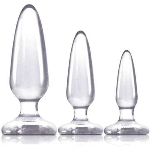 NS Novelties - Jelly Rancher - Trainer Kit - Anal Toys Buttplugs Transparant