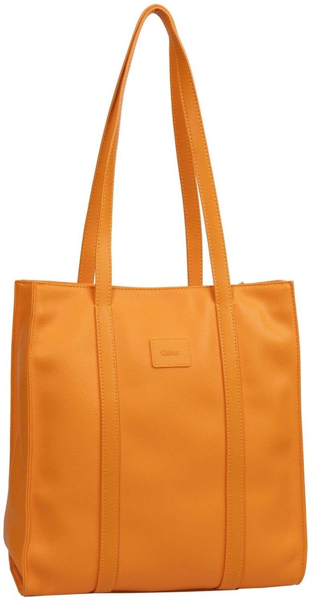 Gabor Shopper Schoudertas Elfie Zip Tote Bag Orange Oranje