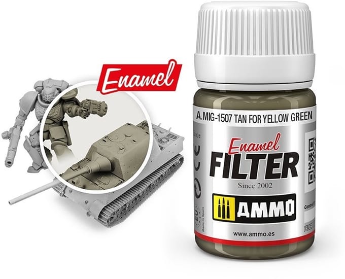 AMMO by Mig Jimenez Modelbouwdecoratie - MIG 1507 Tan For Yellow Green Effecten potje