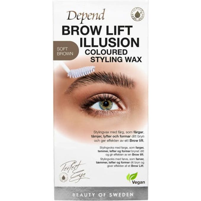 Depend Cosmetic - Perfect Eye Brow Lift Illusion Coloured Styling Wax Soft Brow - 5g