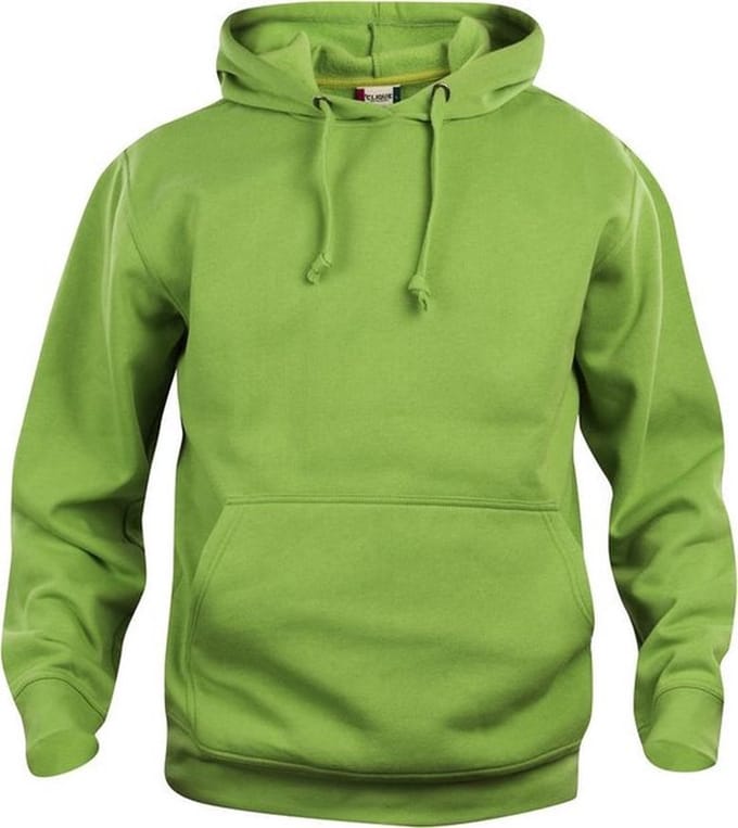 Clique Basic hoody Lichtgroen maat S