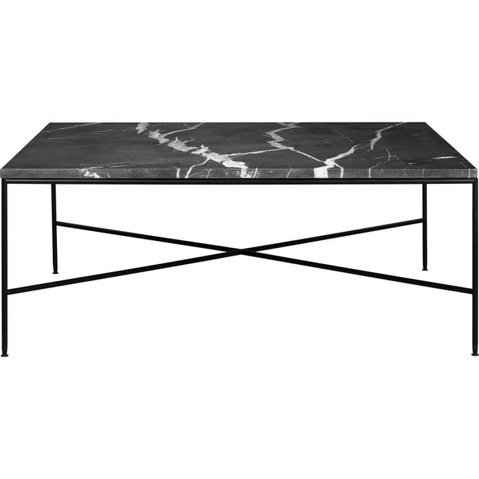 Fritz Hansen Planner Coffee Table vierkant groot - charcoal - 80 x 80 cm