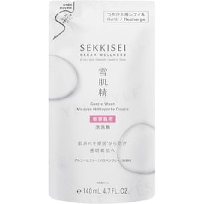 Kose - Sekkisei Clear Wellness Gentle Wash 140ml Refill