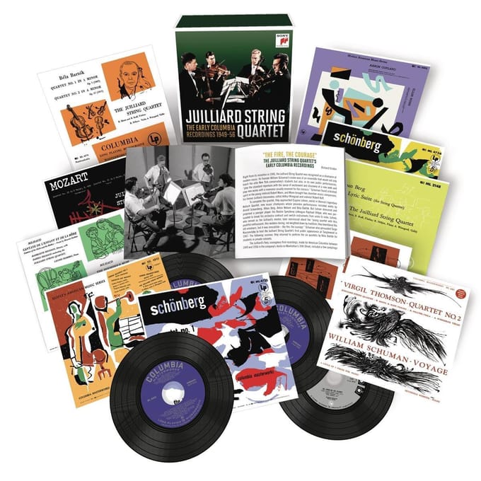 Juilliard String Quartet - The Early Columbia Recordings - Juilliard String Quartet