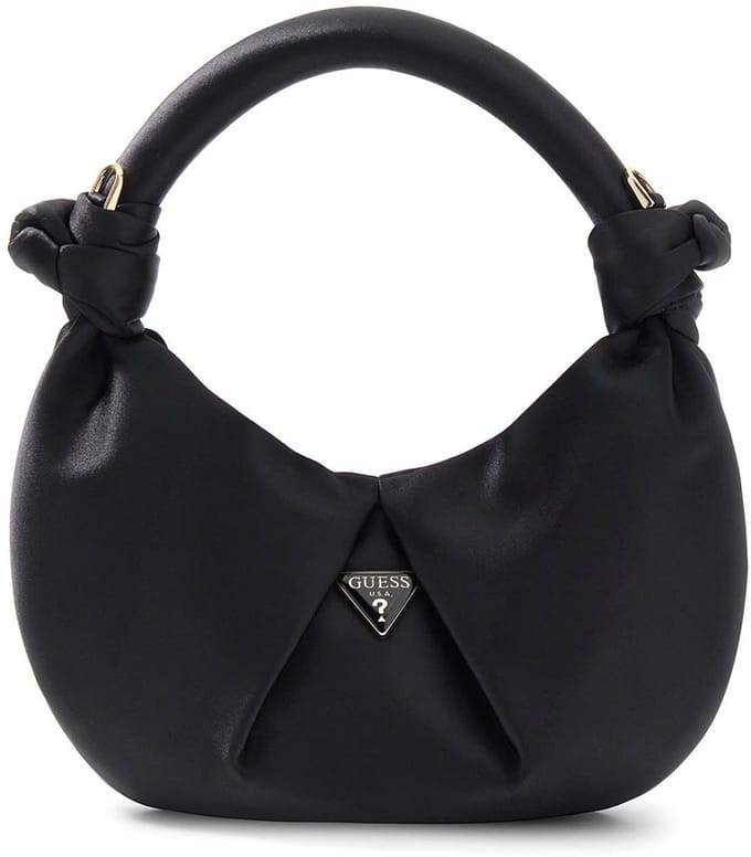GUESS schoudertas handtas Joy Mini Hobo Black zwart