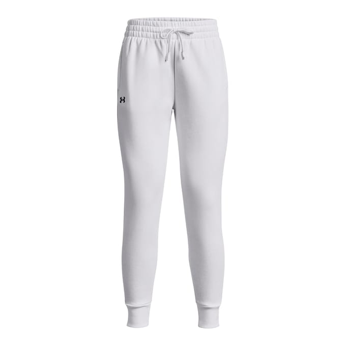 Under Armour Rival taps toelopende joggingbroek voor dames (Wit)
