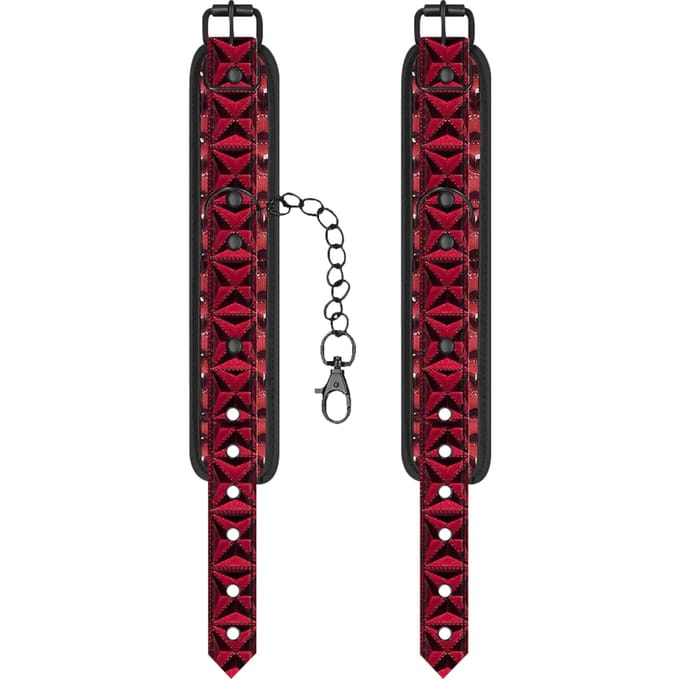 Ouch!  Luxury Handboeien - Burgundy