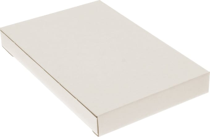 Raadhuis brievenbusdoos - 165x255x28mm - wit - 5 stuks