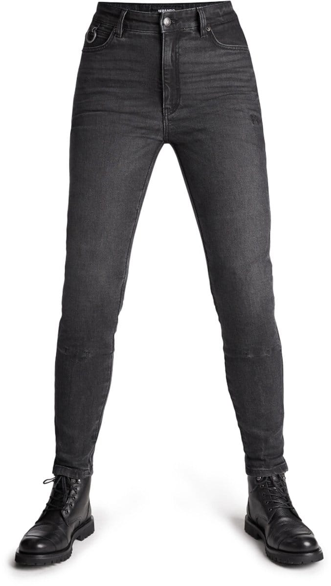 Pando Moto Kaya Slim Dames Motorfiets Jeans