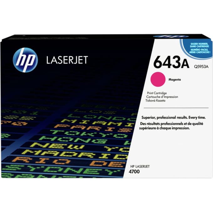 Tonercartridge hp q5953a 643a rood