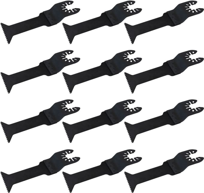Wovar Multitool zaagjes Hout en Plastic 44 x 78 mm Universeel | Overdoos 10 stuks
