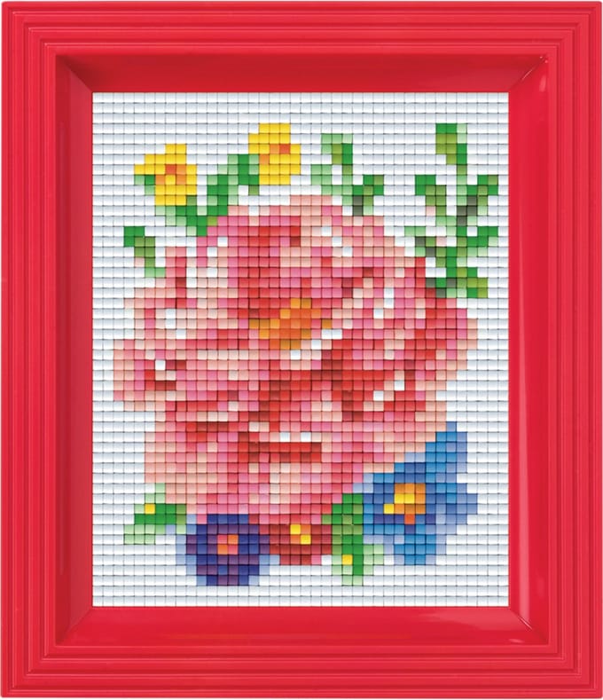 Pixelhobby Classic Bloemen 10x12 cm