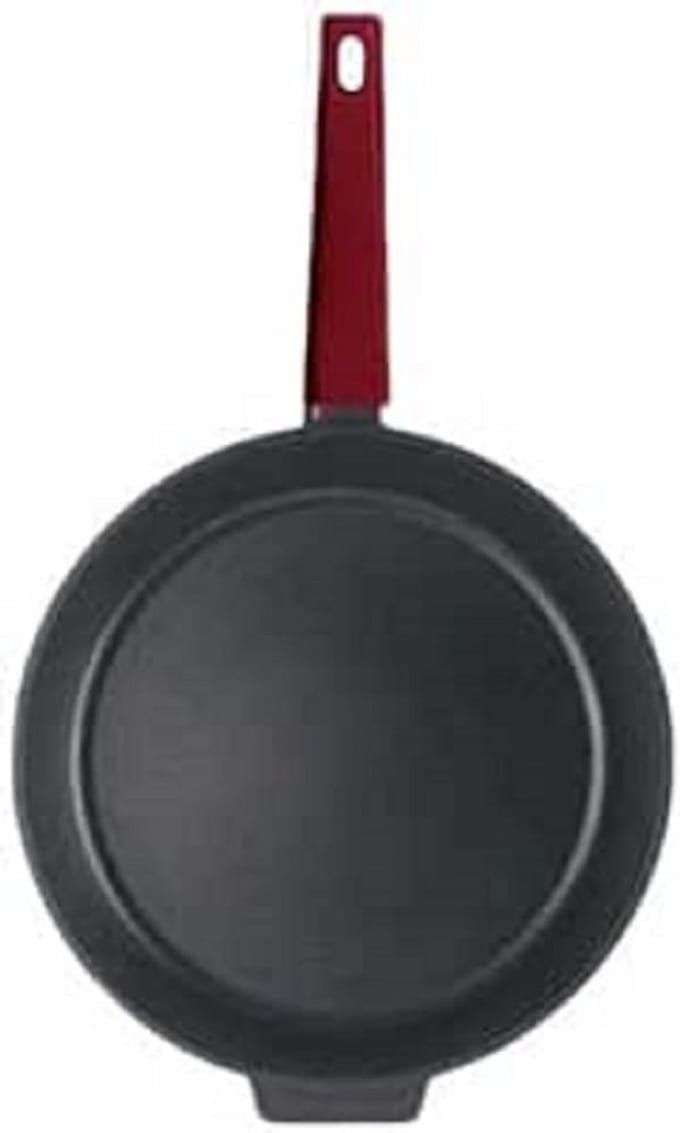 Kwaliteit Koekenpan 18 cm Aluminium met Quantanium Antiaanbaklaag, Geschikt voor Inductie