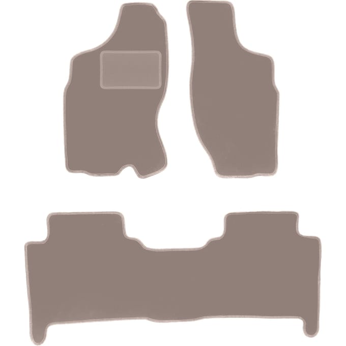 Beige veloursmatten voor: Nissan Terrano II SUV (1993-2005)