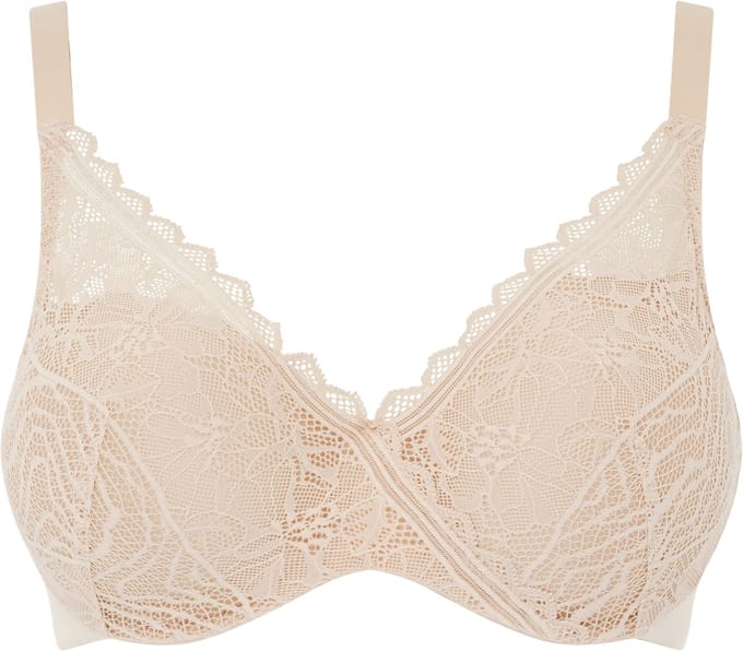 Chantelle - Floral Touch - Bedekkende memory bh - Soft Feel - GOLDEN BEIGE